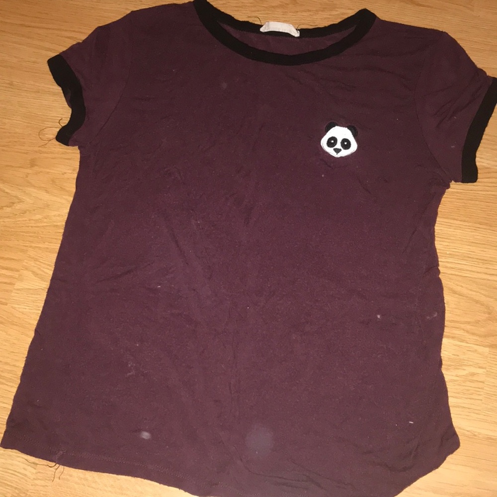 panda patch shirt!